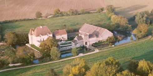 aerial view of the ferme du fossé